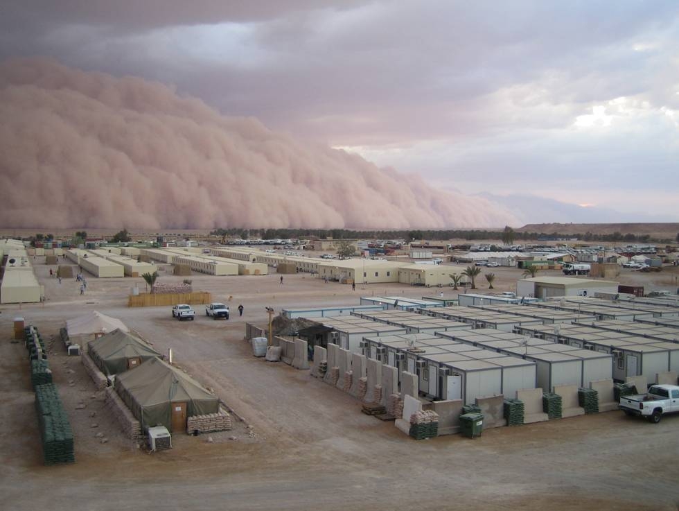 Iraq sand storm Iraq sand storm