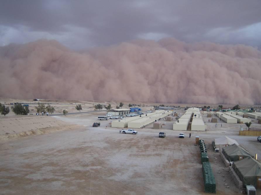 Iraq sand storm Iraq sand storm