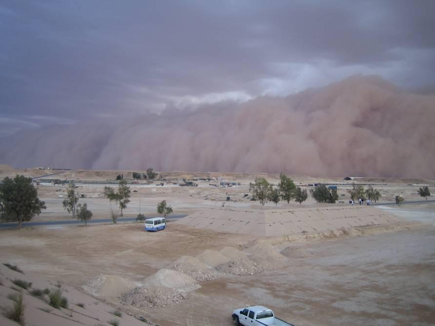 Iraq sand storm Iraq sand storm
