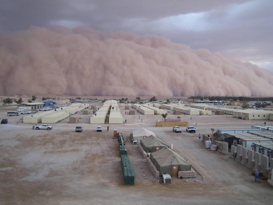 Iraq sand storm Iraq sand storm