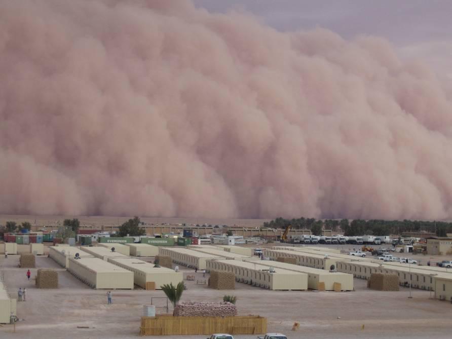 Iraq sand storm Iraq sand storm