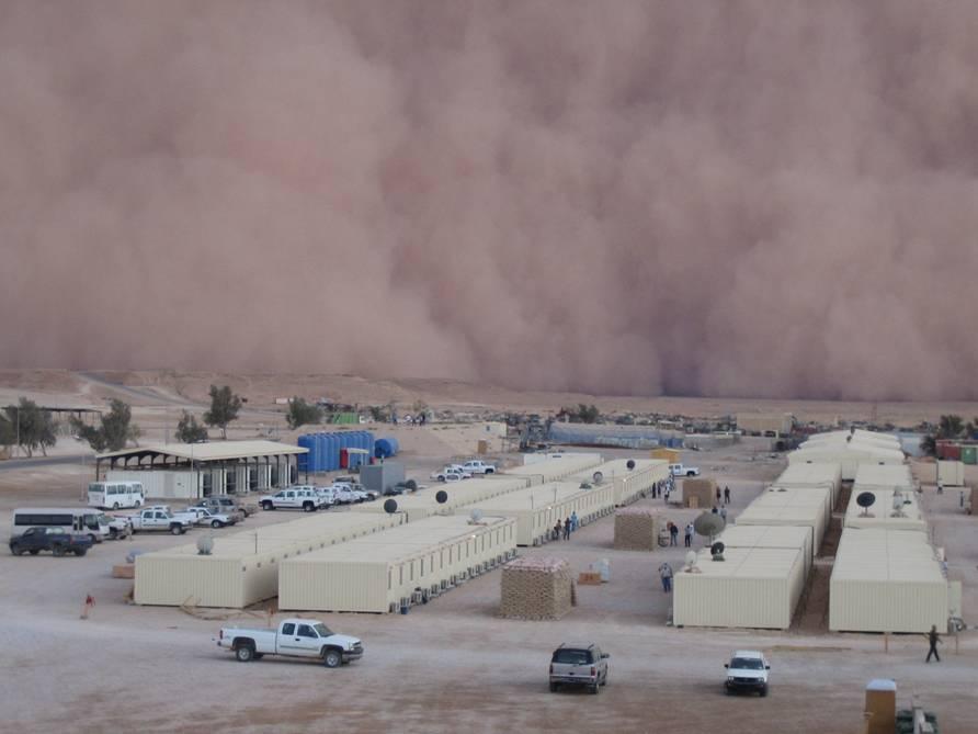 Iraq sand storm Iraq sand storm
