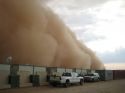 And you thought the movie 'Scorpion King' was hollywood's exaggerated CGI idea of a sand storm.