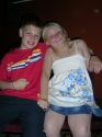 My son and his girlfriend ,, ahh young love.